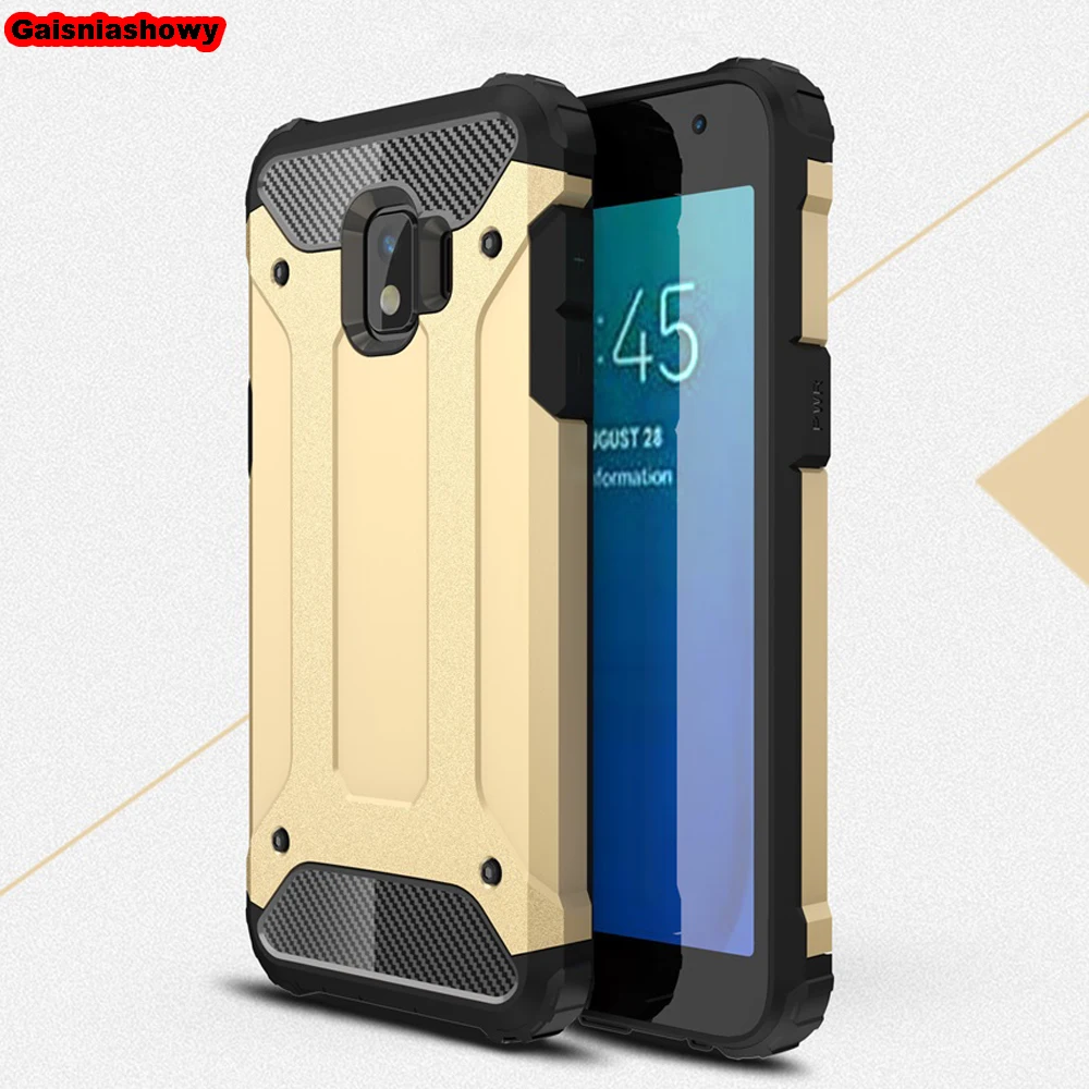 Для Samsung Galaxy J2 Core Pro 2018 противоударный армированный жесткий силиконовый чехол для