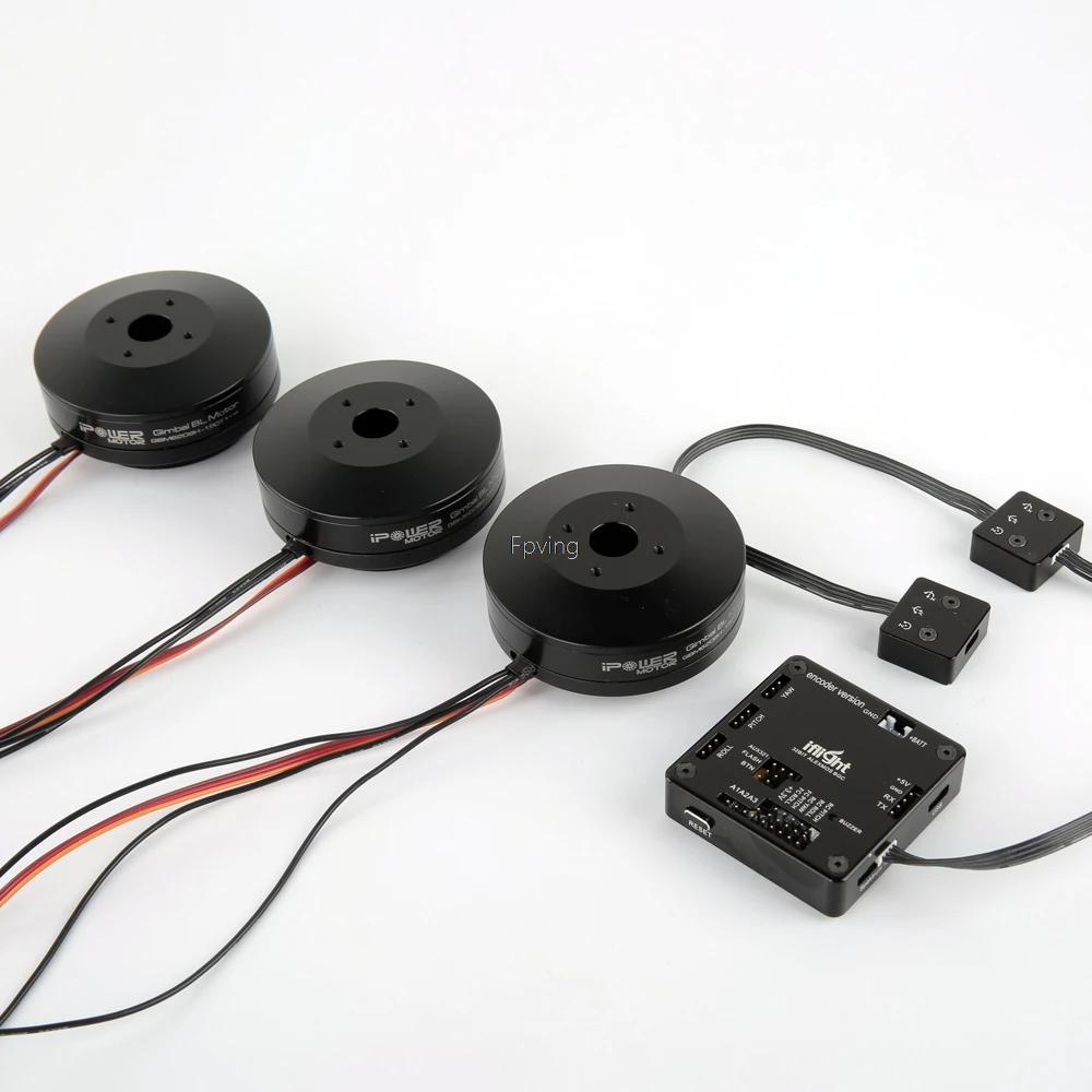 Новый iFlight 32 бит Alexmos BGC с W/AS5048A кодировщик двигатель ipower GM5208H 200T для DSLR Gimbal