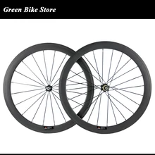 Заводская распродажа 50 мм полный карбоновые колеса для велосипеда с клинчерными покрышками 700c Дорожные карбоновые велосипедные колеса