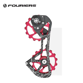 

Fouriers Road Bike Ceramic Pulley Wheel 15T Rear Derailleur Pulley Drivetrain For Red e-tap 22 Speed Bicycle pulley
