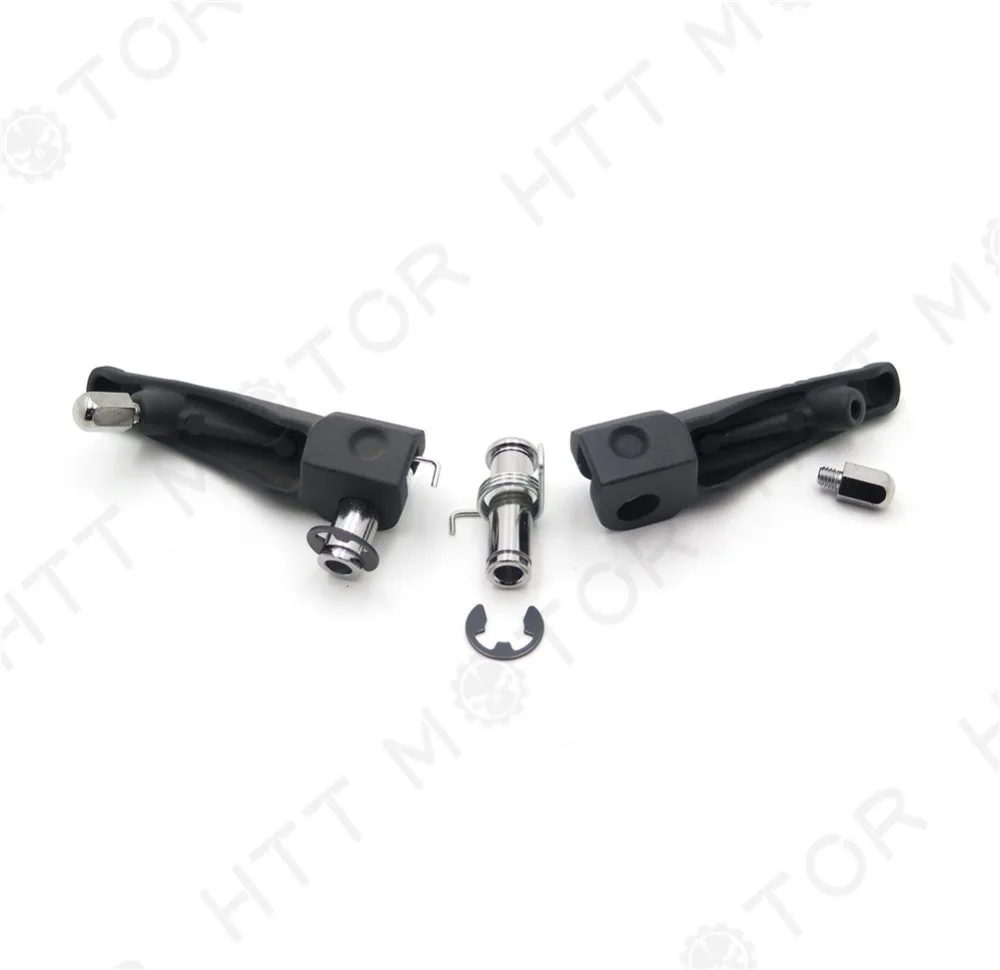 Aftermarket мотоциклетные части мотоциклетные передние подножки подножка подходит для Kawasaki ZX6R ZX9R ZX10R ZX-6r черный