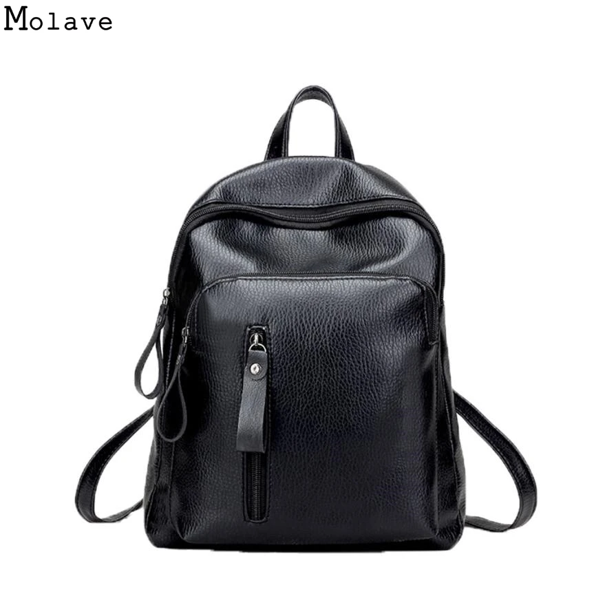 

Backpack Women Preppy Style PU Leather Female Backpack 2017 Casual Student School Backpacks Fashion Travel Backpacks D35m4