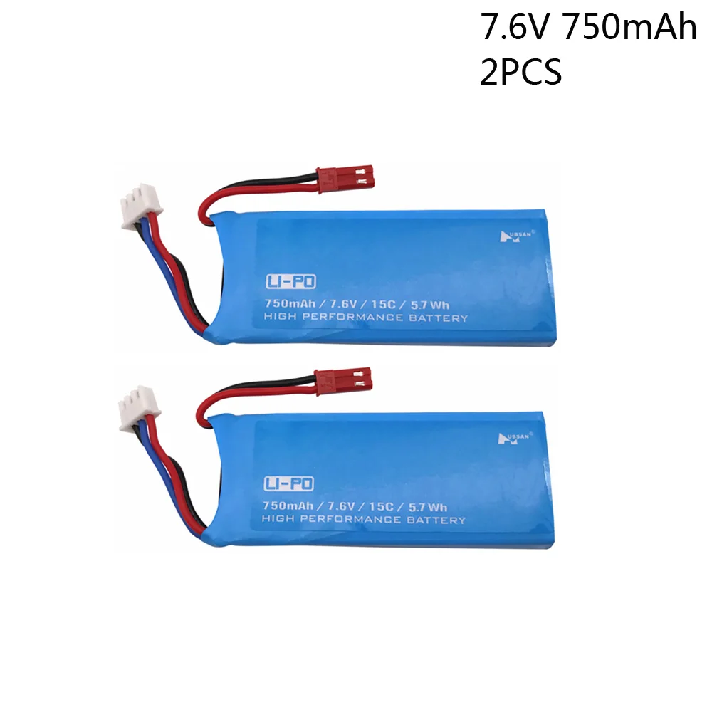 Original Battery for Hubsan H216A X4 RC Quadcopter Spare Parts 7.6V 750mAh toy battery Drone Backup 15C 2PCS | Игрушки и хобби
