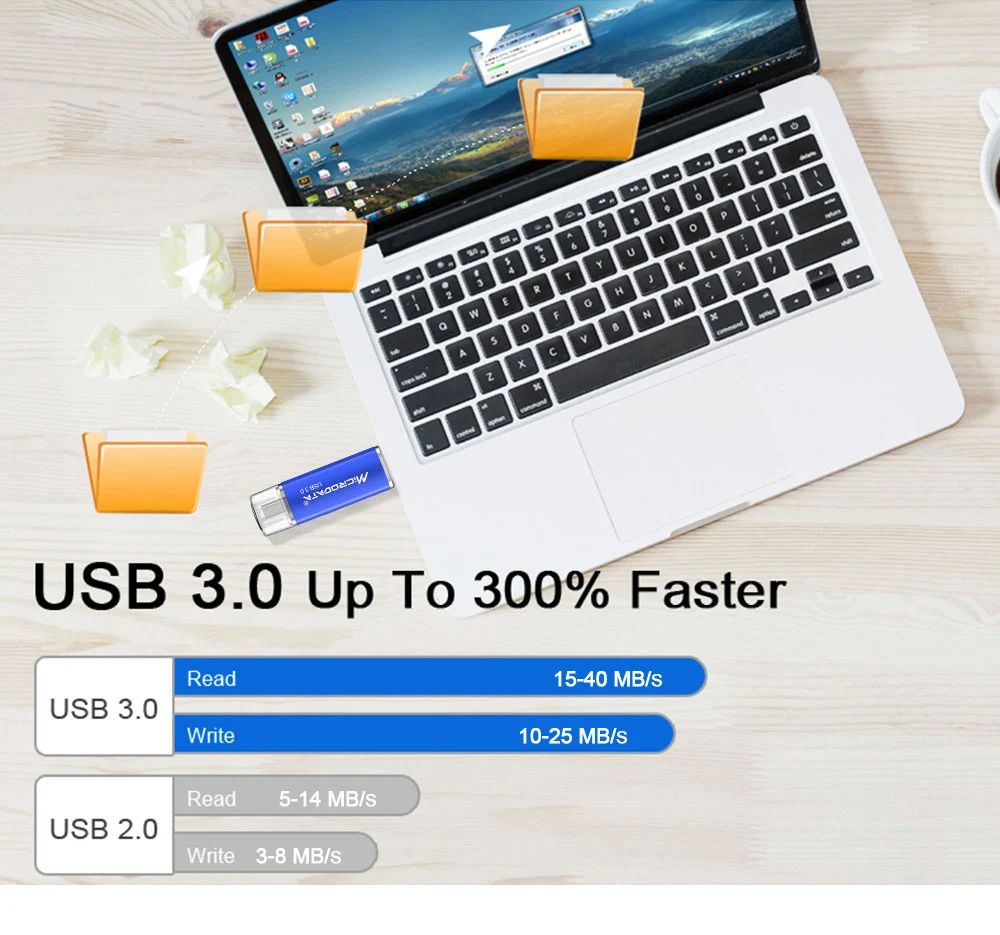 OTG USB 3,0 usb флешка 16 ГБ 32 ГБ USB флеш-накопитель 3,0 флеш-накопитель 64 Гб 128 Гб Внешняя память 2 в 1 Флешка в розничной упаковке