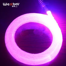 Пластиковый волоконно-оптический светильник Westbay PMMA, 200 шт., 0,75 мм* 2 м, высококачественный волоконно-оптический кабель для потолка, звездное небо