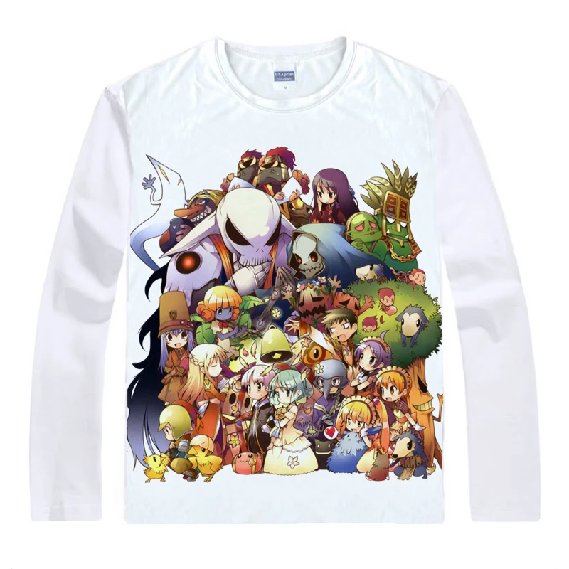 Футболка Coolprint с аниме Тоби лиса Undertale футболки в разных стилях длинным рукавом