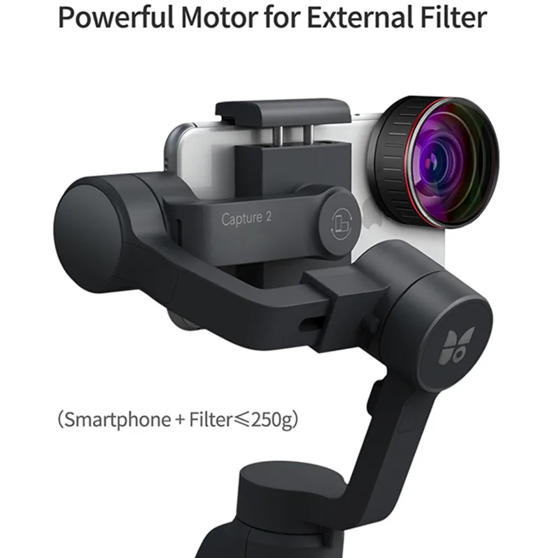  FUNSNAP Capture 2 3 Axis Handheld Gimbal Stabilizer For GoPro Sjcam EKEN Yi Action Camera / Smartph
