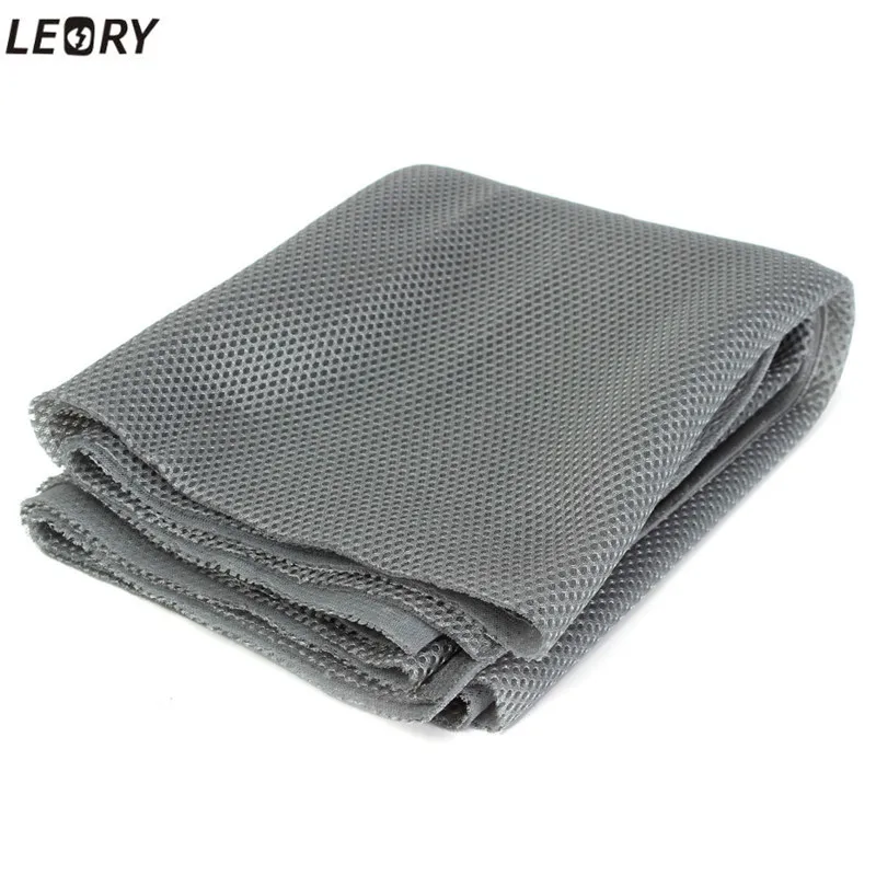 

LEORY Good Quality Radio Speaker Grill Cloth Stereo Fabric Cloth Speaker Protective Accessories Black 140x50cm