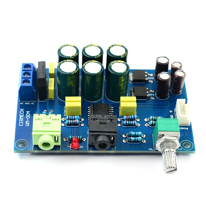 CIRMECH TPA6120A2 Плата усилителя для наушников HIFI high fidelity amp board kit и готовая плата