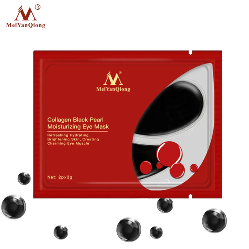 

Black Pearl Serum Eye Mask Collagen Anti-Aging Anti Wrinkle Remove Dark Circle Anti-Puffiness Eye Patches Skin Care