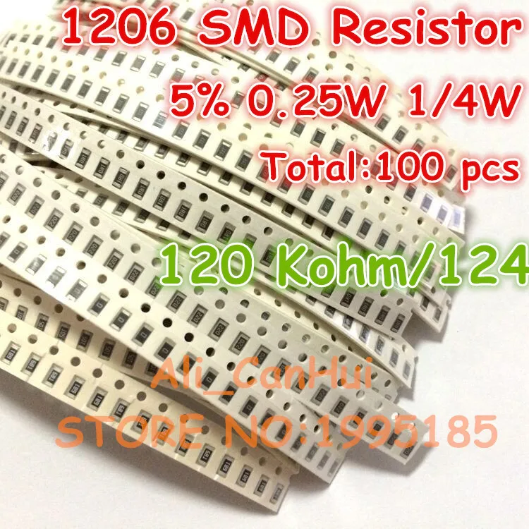 124 резистор smd