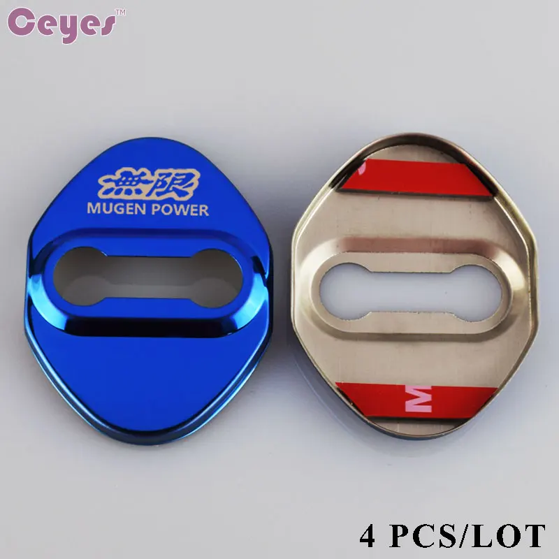 Ceyes السيارات شعارات السيارات التصميم القضية لهوندا موغن السلطة المدنية اتفاق crv الهريفي الجاز لتويوتا باب السيارة قفل غطاء سيارة التصميم