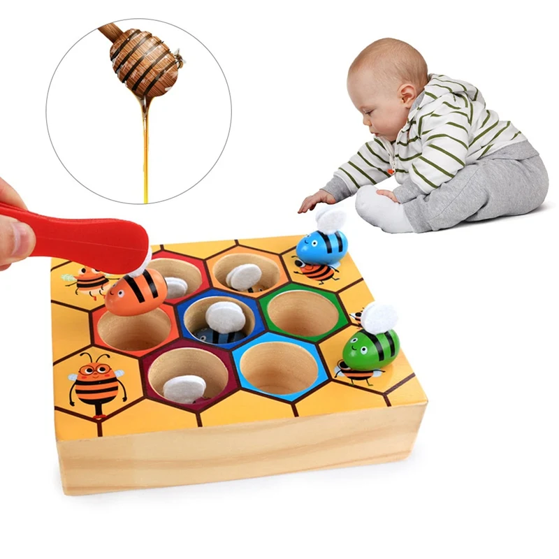 Улей настольные игры Раннее детство образование строительные блоки Раннее детство тренировка баланса деревянные игрушки