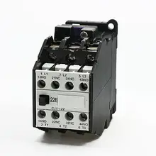 CJX1-22A 24 V 29 V Вольт катушка 2NC 2NO контактор переменного тока Ui660V Ith31.5A