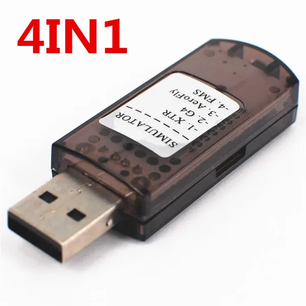 4в1 XTR Aerofly FMS G4 USB кабель симулятор для Futaba ESky JR 4 8Ch навыков транинга|usb simulator cable|simulator