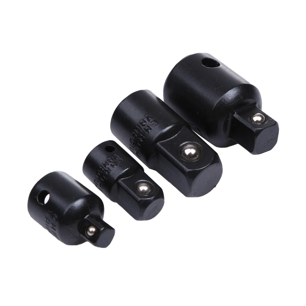 

4pcs 1/4 3/8 1/2 Drive Socket Adapter Converter Reducer Air Impact Craftsman Socket Wrench Adapter Hand Tools Set