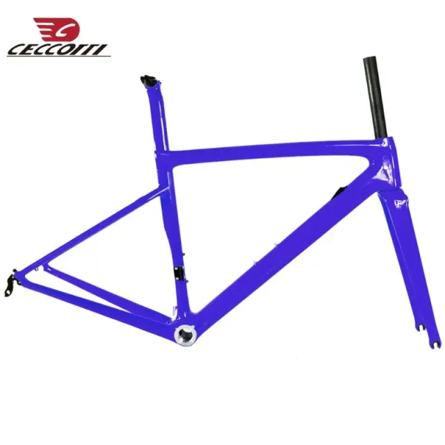 Sale Ceccotti Brand carbon road bike frame 46/49/52/54/56mm customized bicycle frame for racing 10