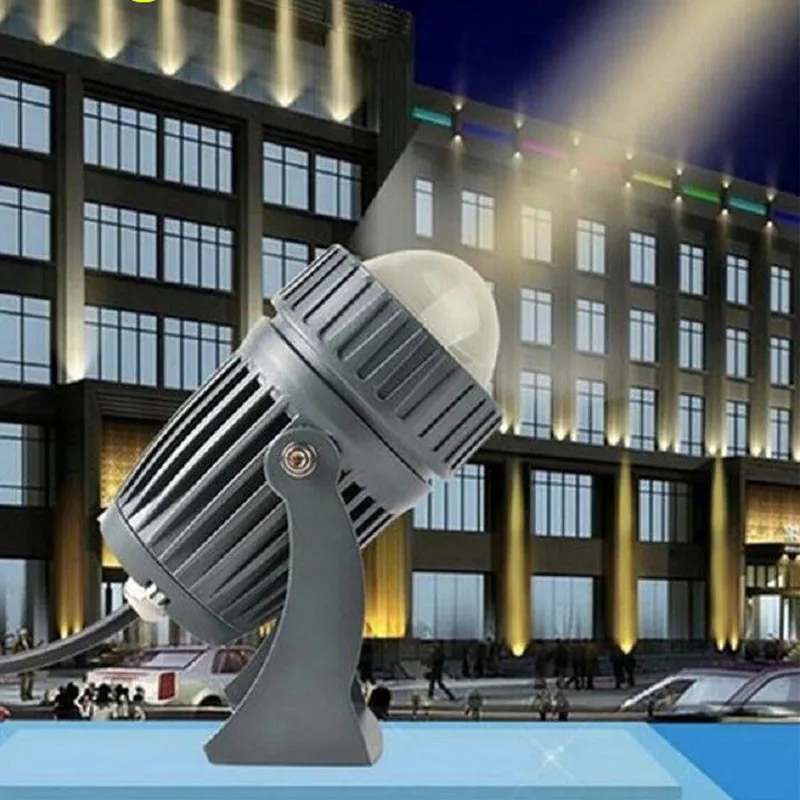 

Outdoor LED Spot light Waterproof IP65 Wall Lamp Narrow Beam Angle LED Floodlight 3W 10W Long Distance Wall Washer Lamp
