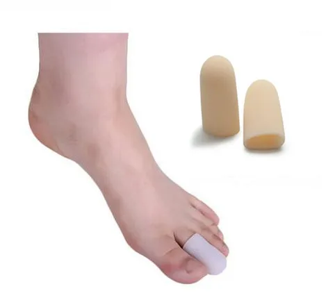 

6 pcs/lot Gel Toe Finger Protector Toe Tube Foot Corns Remover Blisters Silicone Toe Bunion Guard Relief Feet Care