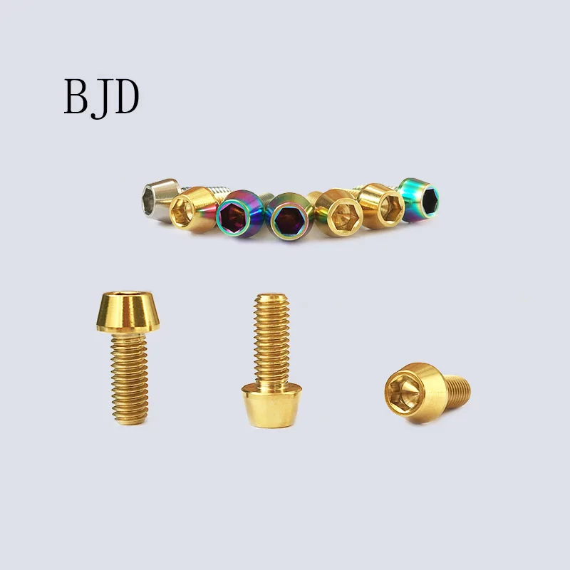 12 шт. M6x20mm велосипедный болт из титанового сплава/тормозной зажим фиксированный