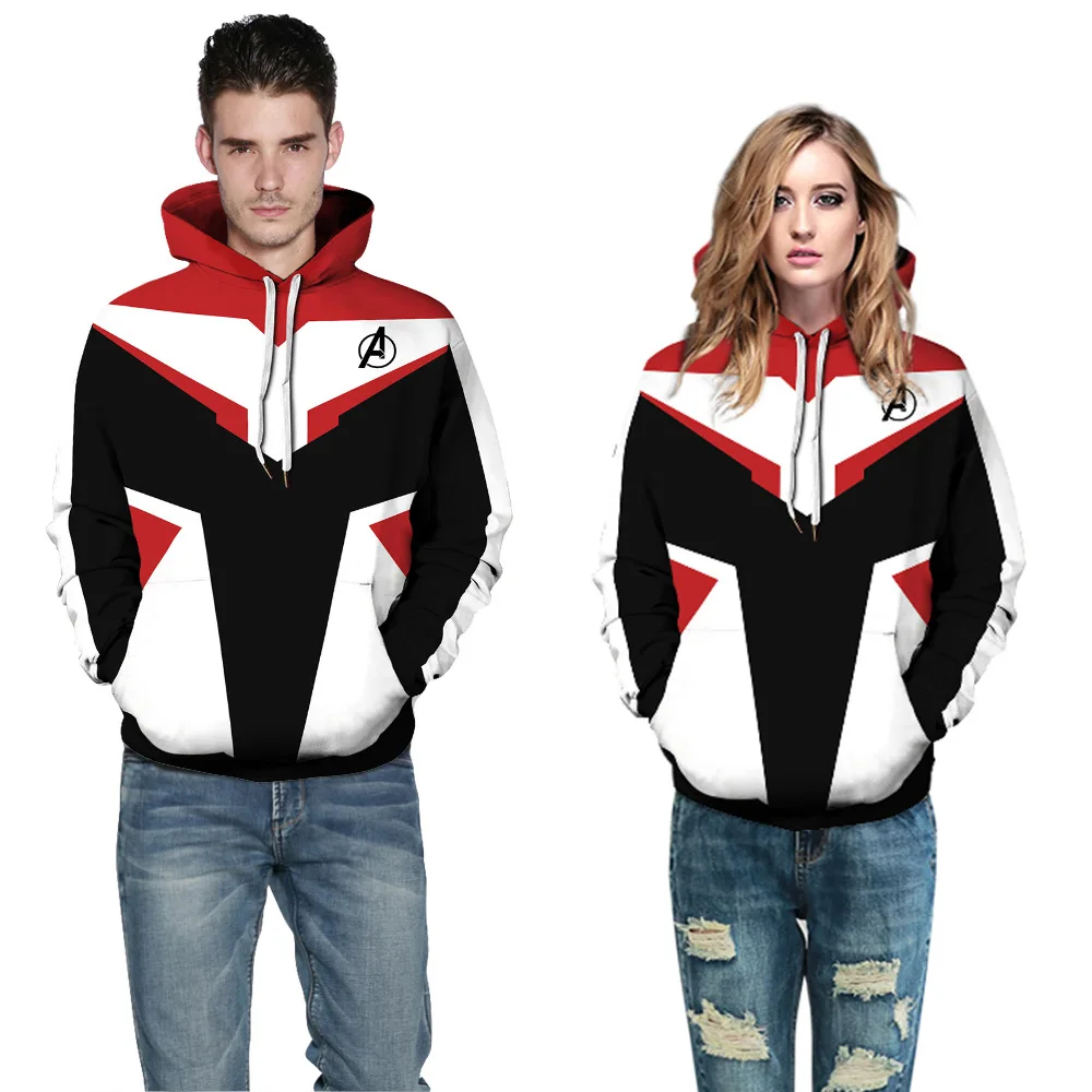 Avengers Endgame Quantum Realm Sweatshirt Jacket Advanced Tech Hoodie Cosplay Costumes 2019 new superhero Iron Man Hoodies