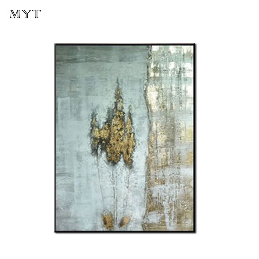 

Hot Selling Artist Hand-painted High Quality Abstract Silver thick Oil Painting Handmade on Canvas for living room unframed