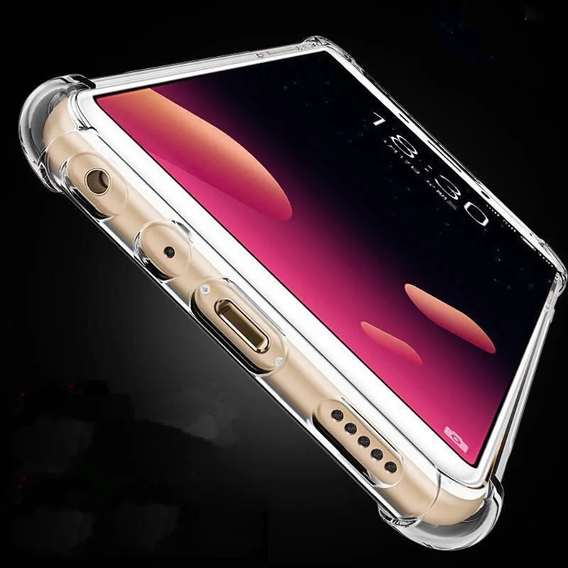 

DrLmm Case For XiaoMi 8 8 SE 6 6X 5X 5S plus Transparent Rubber TPU Silicone With airbag Back Cover Cases For XiaoMi MAX 3