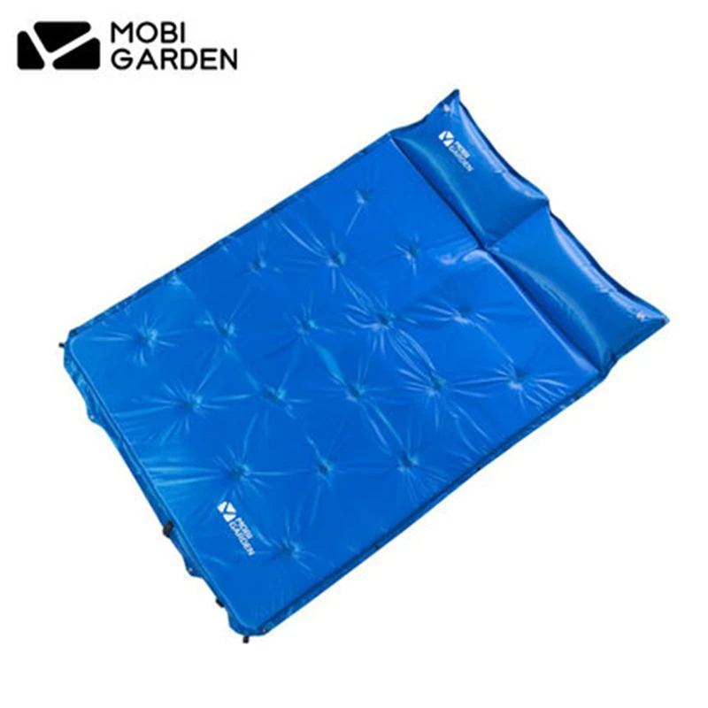 

MOBI GARDEN High Quality Automatic Inflatable Camping Mats Double Persons Inflatable Bed Mattress Beach Mat Tourist Mat