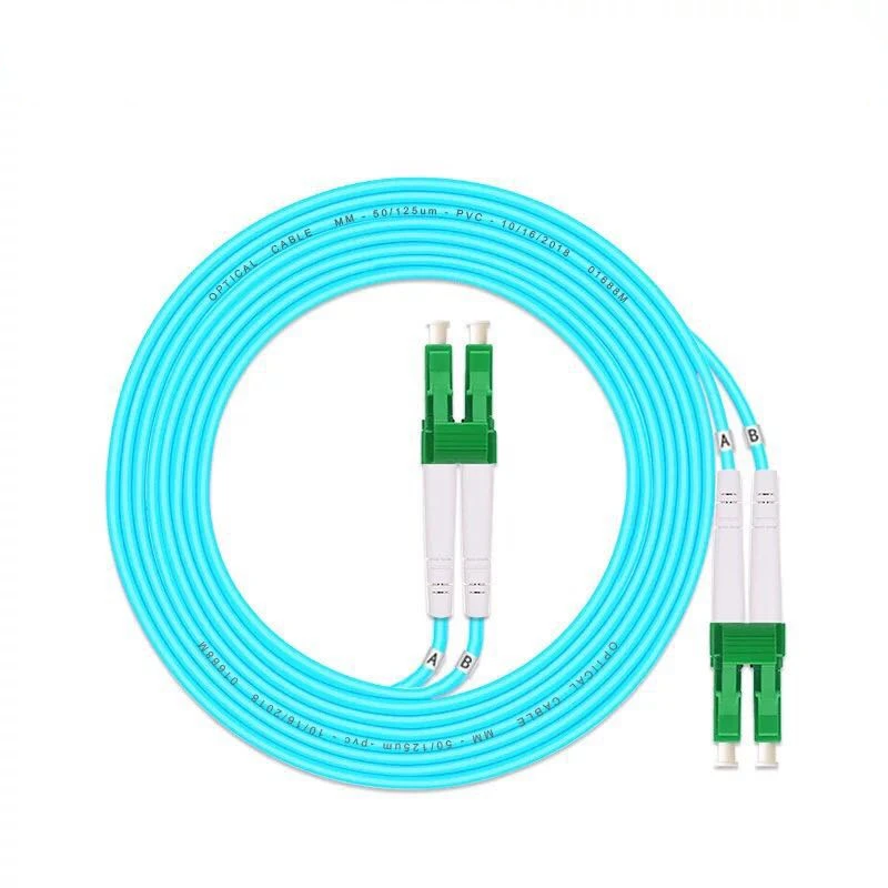 

5pcs/lot OM3 LC/APC-LC/APC Multi-Mode OM3 Fiber Cable Multimode Duplex Fiber Optical Jumper Patch Cord 3M 5M 10M 15M
