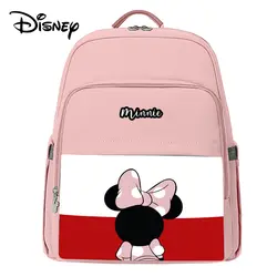 Disney детские пеленки мешок USB Отопление материнства подгузник сумка для ребенка уход путешествие в мумию рюкзак Микки bolsa mochila maternidade