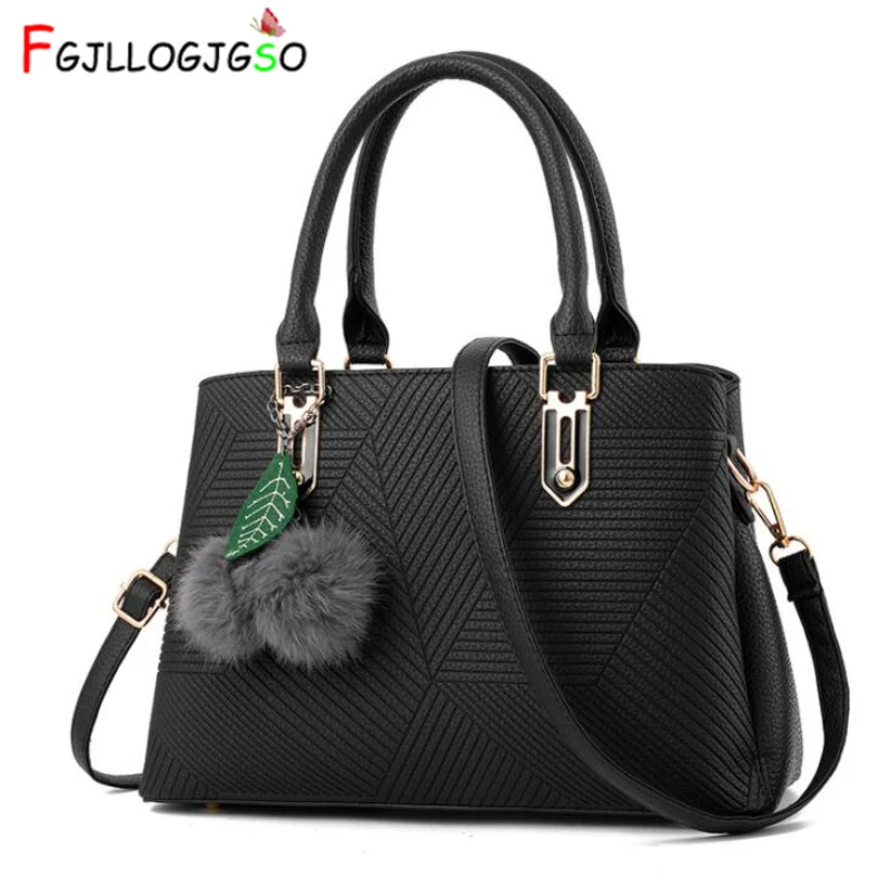 

FGJLLOGJGSO Hot sales Fashion Women Leather Handbag Inclined Female Shoulder Bags Handbags Lady Shopping Tote Soft Messenger Bag