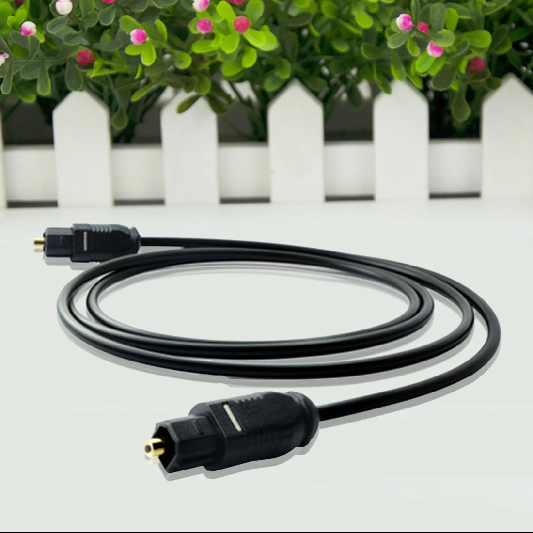 

centechia New 1m 1.5m 2m 3m M/M Male Digital Audio Optical Fiber Optic For Toslink Cable Cord DVD CD Hot Worldwide