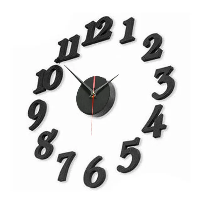 1Pcs DIY Self Adhesive Decal Modern Wall Digit Number Room Interior