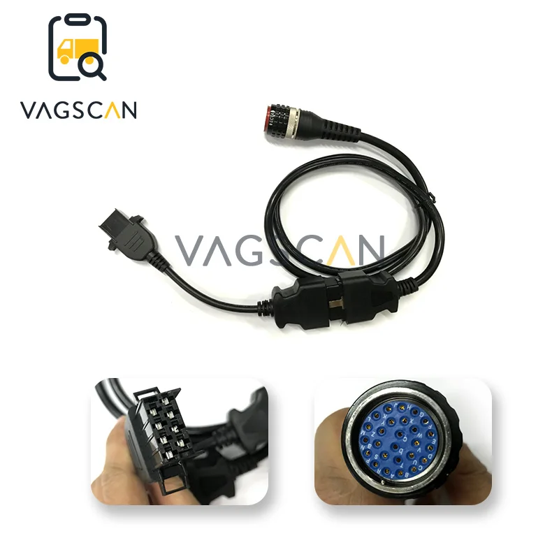 OBD2 OBDII 88890304 + 8 pin 88890306 FCI Диагностический кабель для грузовика Vocom II 88890030 |