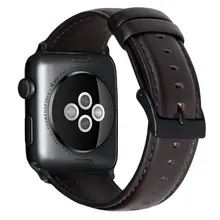 For Apple Watch Strap 38mm Women’s Men’s Fashionable Genuine Leather Replacement Wristband Sport Strap