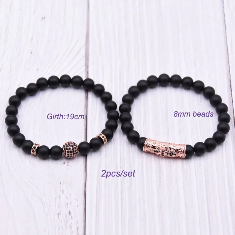 YIZIZAI CZ Bracelet Charms Pulsera Men Jewelry Stone Bracelets Bangles Pulseira Masculina For Women Bileklik Pulseras Handmade