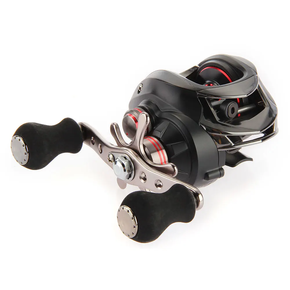 TOMOUNT Fishing Baitcasting Reel Ball Bearing Baitcaster Reels Line Rod