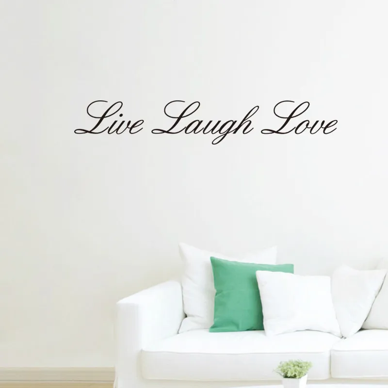 Live Laugh Love wall sticker