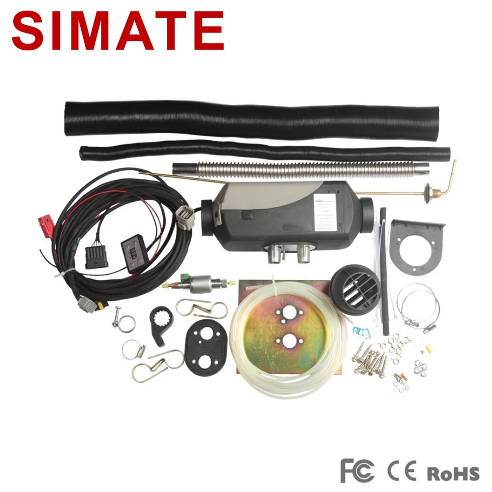 

Diesel Parking Heater protable Auto Engine Preheating Heating Car Preheater Remote Riscaldatore Digital display Diesel Heater