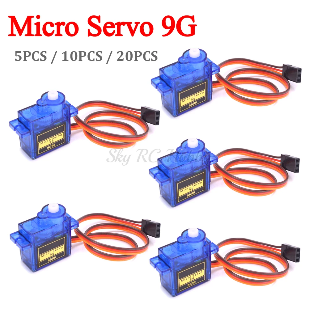 SG90 Mini Micro Servo 9g TS90A TS90 для радиоуправляемых моделей 250 450 самолетов вертолетов