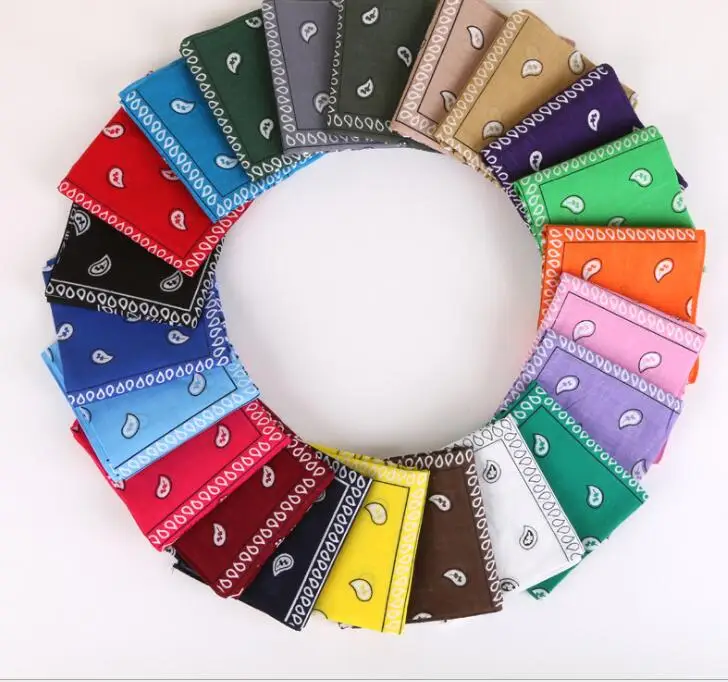 

New arrival women's Paisle printed bandana girl's hair accessories headbands for headwear