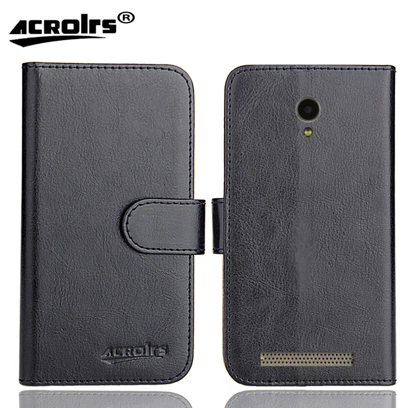 

Prestigio Wize Y3 3406 DUO Case 6 Colors Leather Exclusive Special Crazy Horse Phone Cover Cases Credit Wallet+Tracking