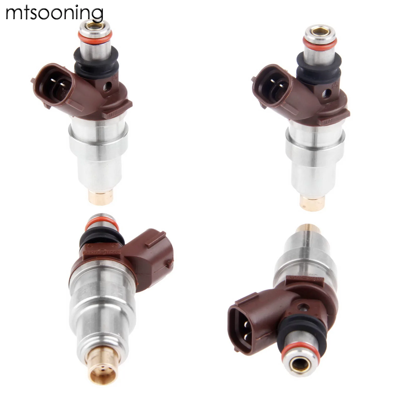 Mtsooning 4 шт. Топливные форсунки 23250-75050 для TOYOTA 2.7L L4 TOYOTA HILUX SURF DYNA 200 LAND CRUISER PRADO 1995-2011