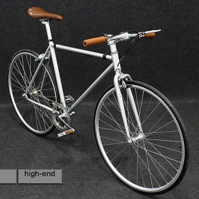 Clearance 700c Road Bicycle Double Disc Brake Single Speed 7 Speed Men and Women Retro Fashion High end 1