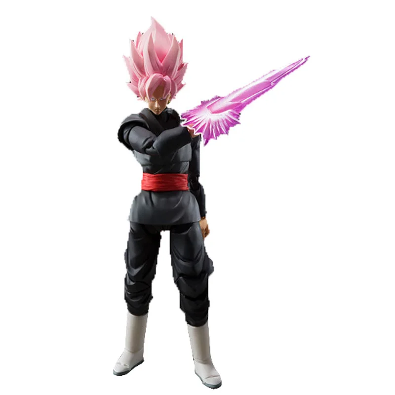 14 см SHF Dragon Ball Super Saiyan Rose Black Goku Zamasu ПВХ фигурка Коллекционная модель игрушки для