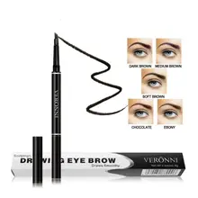 5 цветов 24 часа стойкий для бровей карандаш мягкий и гладкий Модный Инструмент для макияжа глаз карандаш для бровей с водонепроницаемой щеткой