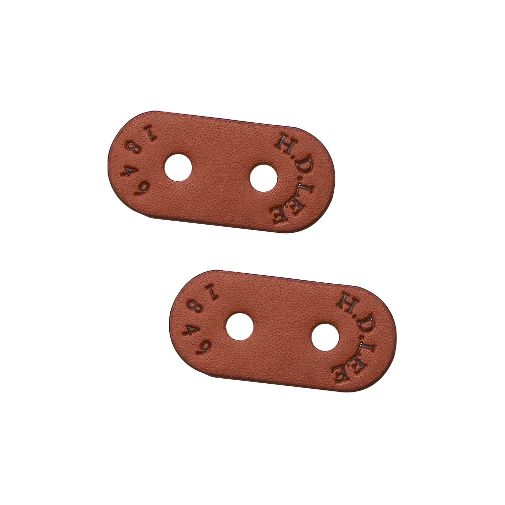 

Free Design & Free Shipping Customized 4x6CM Jeans & Clothing PU leather label brand/ Leather Garment Labels/main label FL061