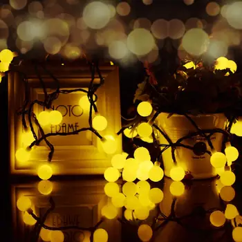 

30LEDs/60LEDs 6M/10.5M Solar String Light Outdoor LED Christmas Light String 8 Modes Lighting Home Garden Lawn Party Decor Lamp