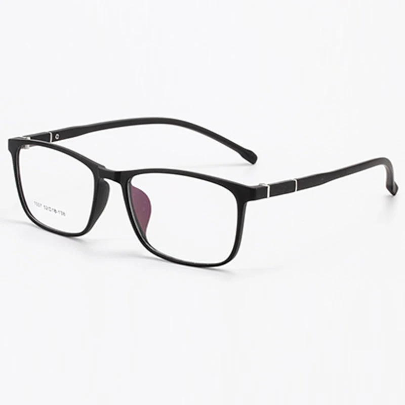 SOZOTU очки оправа для мужчин и женщин очки для работы за компьютером оптические рецептурные студенческие TR90 очки оправа для мужчин прозрачные линзы QF199 - Цвет оправы: QF199-Matte Black