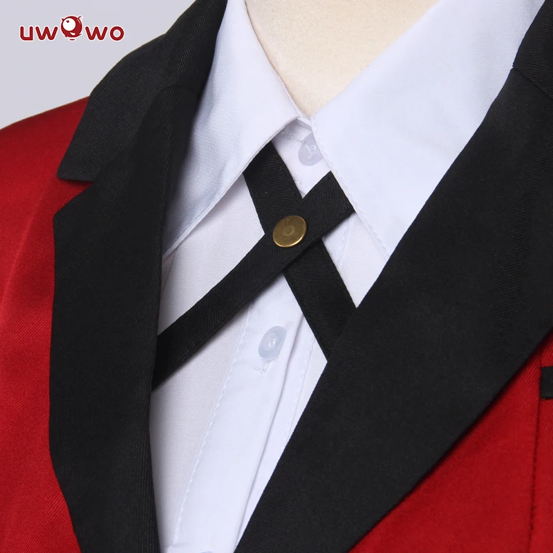 UWOWO Yumeko Jabami Косплей Kakegurui красный Школьный костюм аниме джабами юмеко для